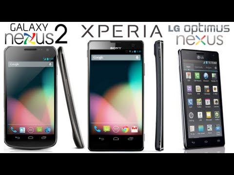A linha Nexus agora conta com Sony e LG, alm da Samsung (Foto: Reproduo)