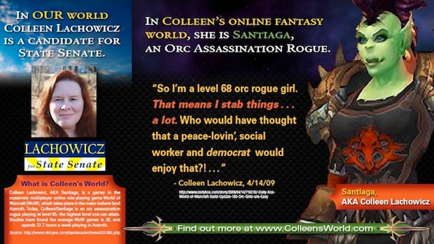 Política é criticada por seus 'crimes' em World of Warcraft (Foto: Daily Dot)