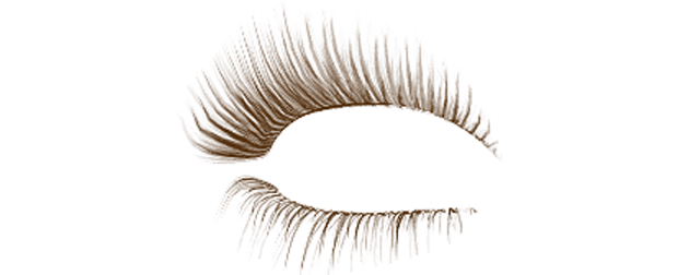 Cílio marrom esquerdo em formato PNG (Foto: Reprodução)