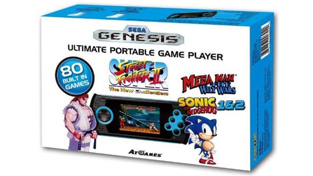 Ultimate Portable Game Player vem com 40 jogos de Mega Drive (Foto: Siliconera)