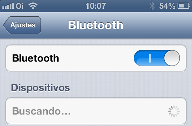 Ativando o Bluetooth nos dispositivos (Foto: Reprodução/Edivaldo Brito)
