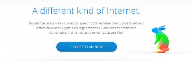 Google Fiber oferece internet com velocidade de download que chega a 700 Mbps (Foto: Reprodução)