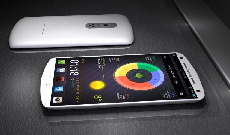 Conceito do Galaxy S4 da Samsung (Foto: Reprodução/Concept Phones) (Foto: Conceito do Galaxy S4 da Samsung (Foto: Reprodução/Concept Phones))