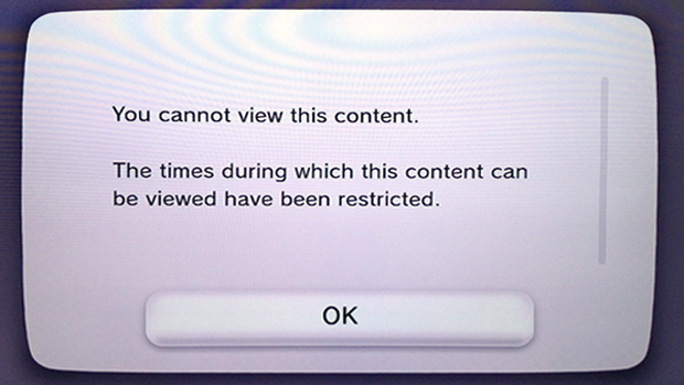 Mensagem de erro impede jogador de comprar conteúdo adulto durante o dia (Foto: Eurogamer)