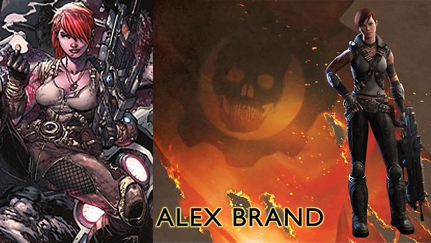 Alex Brand, direto dos quadrinhos para Gears of War Judgment (Foto: TrueAchievements / Reprodução: Rafael Monteiro)