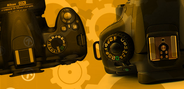 Câmeras DSLR configuradas no modo manual (Foto: Reprodução)