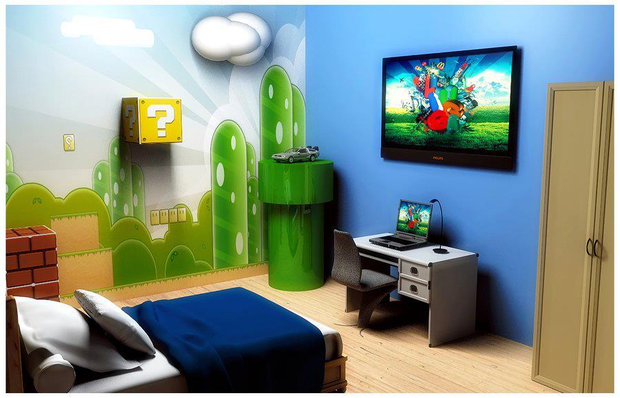 Confira as dicas do TechTudo para decorar seu quarto gamer (Foto: decora.me)