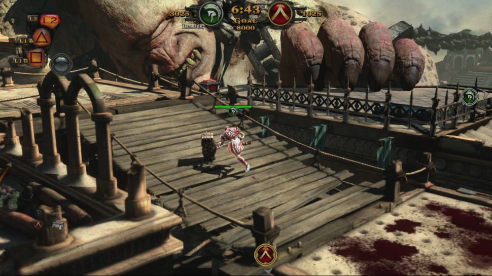 O multiplayer de God of War: Ascension vai integrar os fãs da série (Foto: Divulgação)