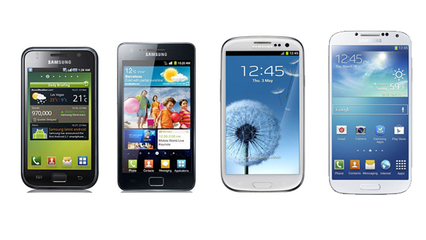 Evolução da linha Samsung   Galaxy S (Foto: Divulgação)
