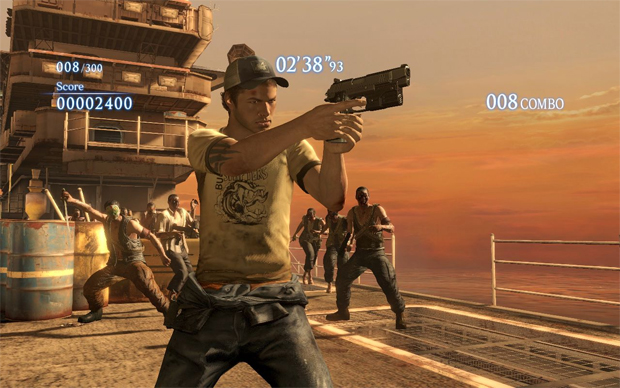 Personagens de Left 4 Dead 2 invadem Resident Evil 6 (Foto: Divulgação)