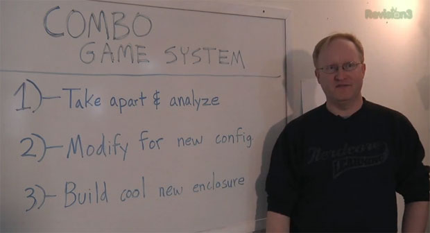 Ben Heck mostra seu plano de unificar consoles (Foto: Reprodução/TheBenHeckShow)