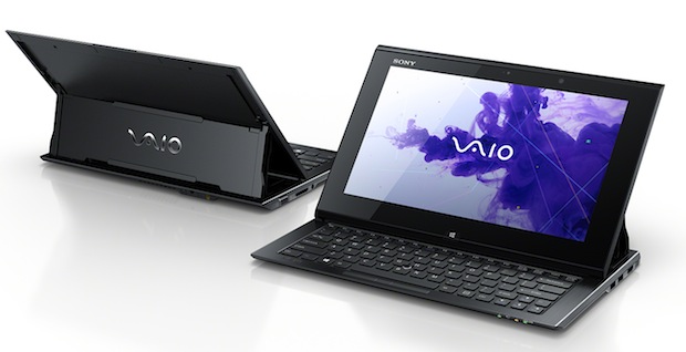 VAIO Duo 11: híbrido com Windows 8 e teclado deslizante (Foto: Reprodução/Helito Bijora)