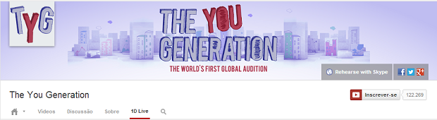 Concurso global no YouTube promete fazer bastante sucesso (Foto: Reprodução/TheYouGeneration)