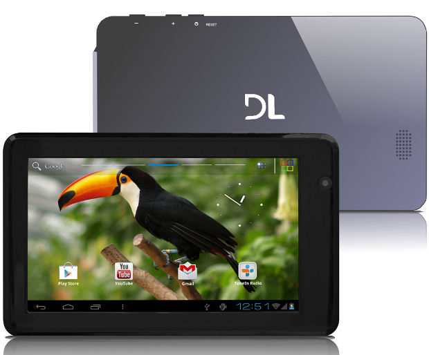 O DL HD7 é o tablet mais barato com Android disponível atualmente (Foto: Divulgação)