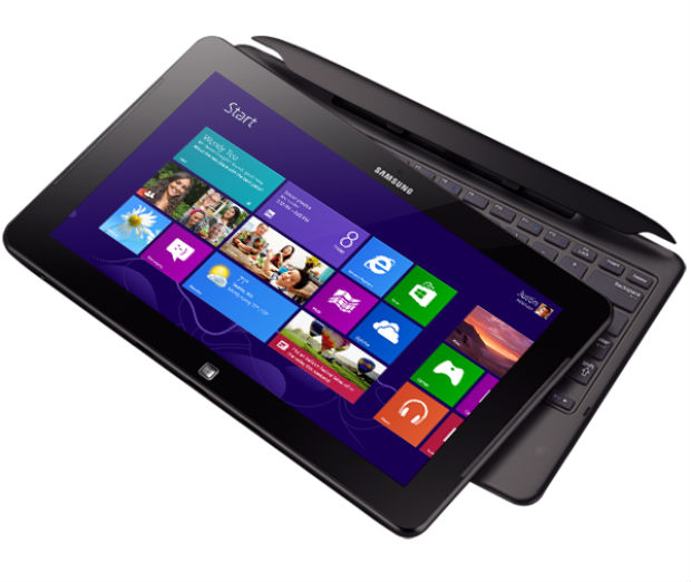 ATIV Smart PC Pro é Full HD, touchscreen e vem com uma caneta stylus (Foto: Divulgação/Samsung)
