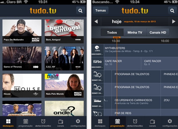 App da Globosat chegou para iPhone (Foto: Divulgação)