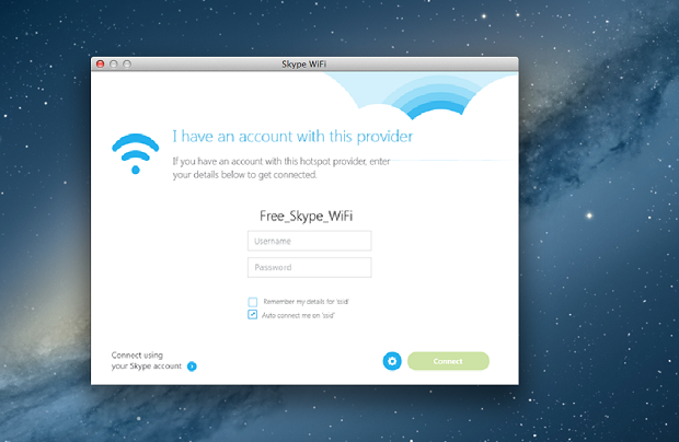 Conectando-se a uma rede publica com Skype WiFi (Foto: Reprodução/Edivaldo Brito)