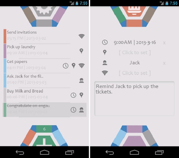 Rethink é uma lista de tarefas "turbinada" para o Android (Foto: Divulgação)