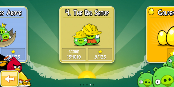 The Big Setup - Angry Birds (Foto: gsmarena.com)