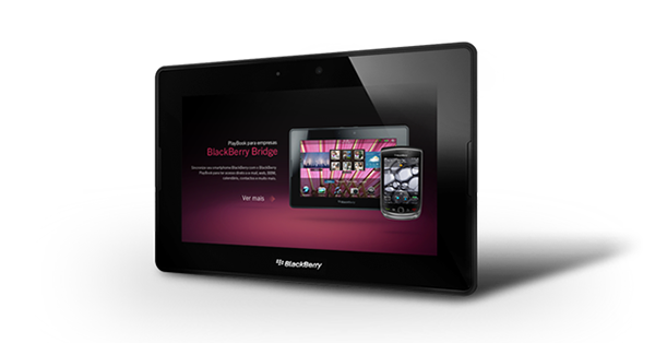 PlayBook é ideal para que já possui um BlackBerry (Foto: Divulgação)