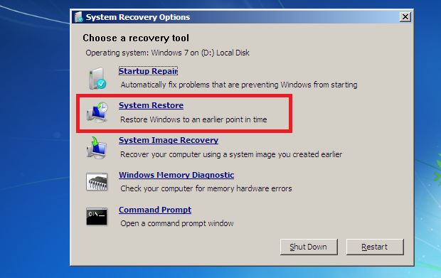 Restaurar Sistema Windows Vista Ultimate