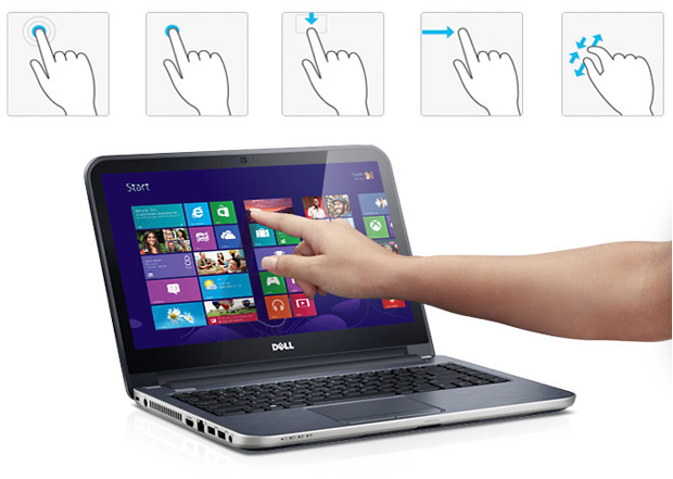 Ultrabook Dell Inspiron 14R, com tela touch e Windows 8, já está a venda no Brasil  (Foto: Divulgação/Dell)