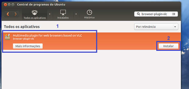Iniciando a instalação do VLC e seu plugin (Foto: Reprodução/Edivaldo Brito)