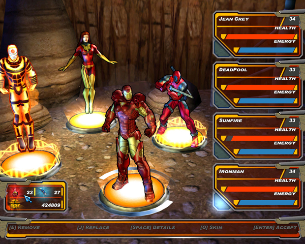 Tony Stark teve uma participação em X-Men Legends (Foto: Reprodução)
