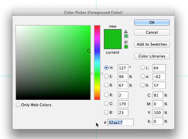 Caixa indicando o código hexadecimal da cor utilizada. (Foto: Reprodução/André Sugai)