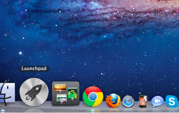 Acesse o Launchpad do Mac OS X (Foto: Reprodução/Thiago Bittencourt)