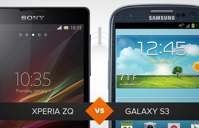 Sony Xperia ZQ ou Samsung Galaxy S3? Duelo composto por uma das maiores dúvidas entre os leitores (Foto: Arte / TechTudo)