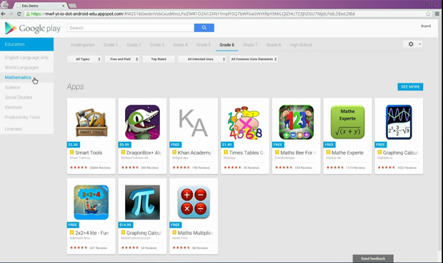 Google Play Education (Foto: Reprodução/ YouTube)