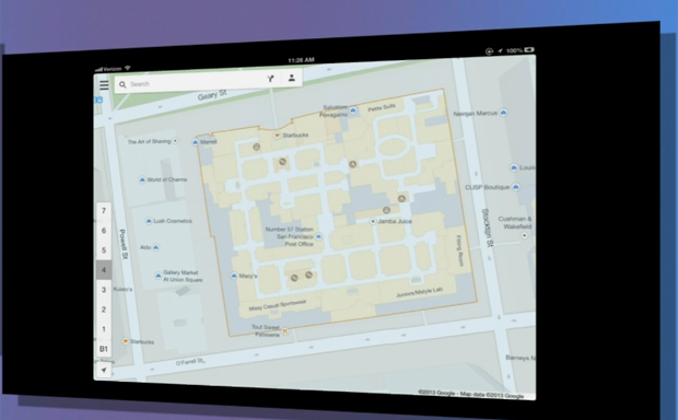 No novo Google Maps é possível ver  a estrutura de estabelecimentos comerciais (Foto: Reprodução/ YouTube)