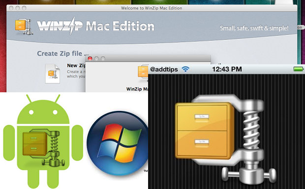 WinZip tem versões para Windows, Mac OS X, iOS e Android (Foto: Divulgação)