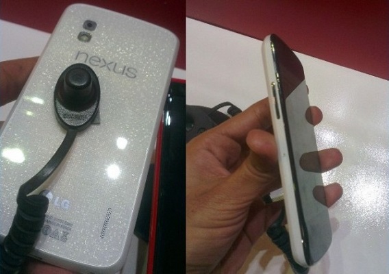 Nexus 4 in white color and with Android 4.3 installed, only in June (Photo: Playback / Androiddoes) (Photo: Nexus 4 in white and Android 4.3 installed, only in June (Photo: Playback / Androiddoes)) 