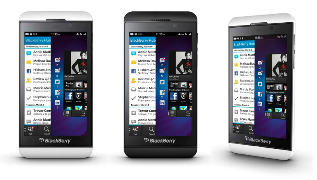 BlackBerry Z10 traz renovação à linha de aparelhos com BB (Foto: Divulgação)