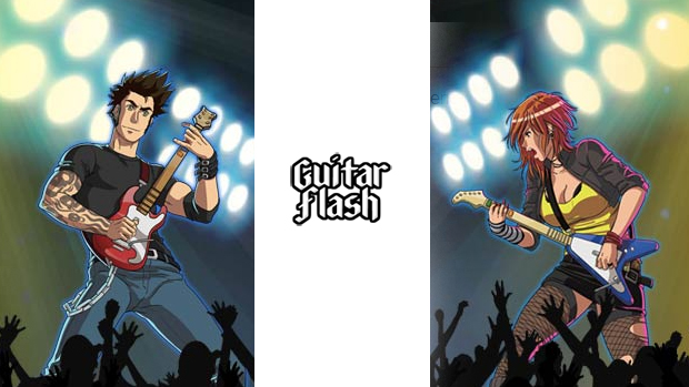 Guitar Flash é uma ótima opção para quem curte uma boa música. (Foto: Reprodução)