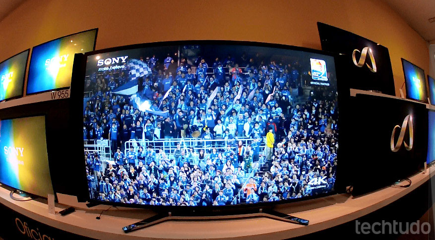 X905 é a TV da Copa do Mundo (Foto: TechTudo/Fabricio Vitorino)