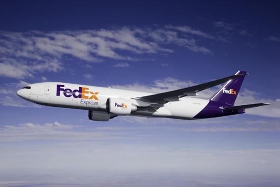 Empresas de courier como a Fedex, realizam a entrega em prazos mais curtos (Foto: Divulgação)