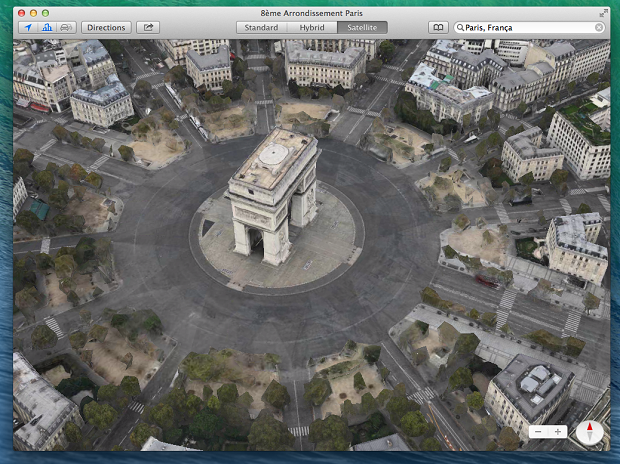 Mapas chega ao OS X, com 3D e tudo mais  (Foto: Reprodução/Edivaldo Brito)