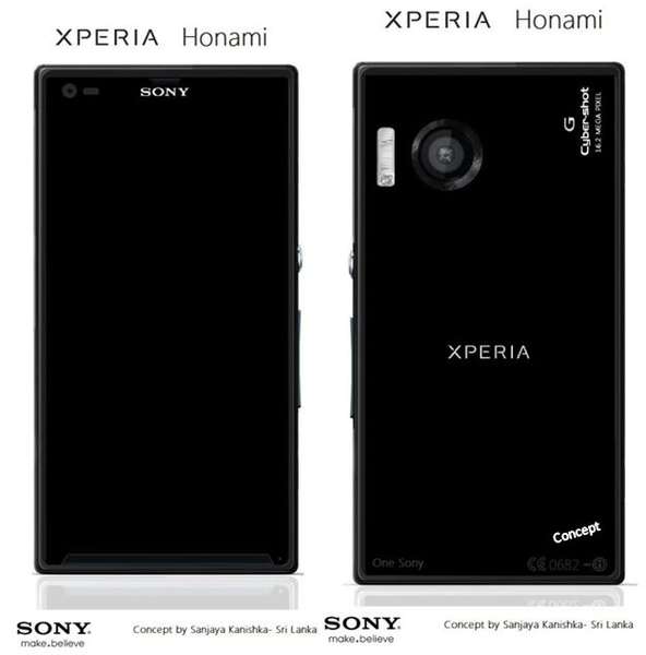 Conceito do camera-fone Xperia i1 da Sony (Foto:Reprodução/ipsmart)
