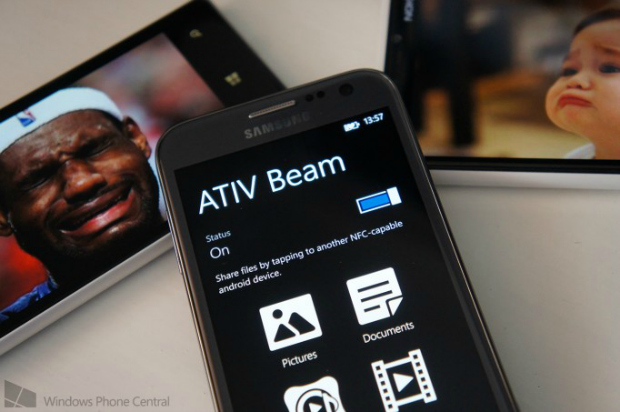 Ativ Beam facilita troca de arquivos entre Android e WP (Foto: Reprodução/WP Central)