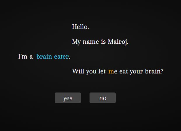Mairoj é um jogo essencialmente de diálogos e com arquivos do computador (Foto: Reprodução)