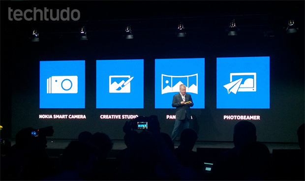 Aplicativos de fotografia nativos do Lumia 1020 (Foto: Allan Melo/TechTudo)