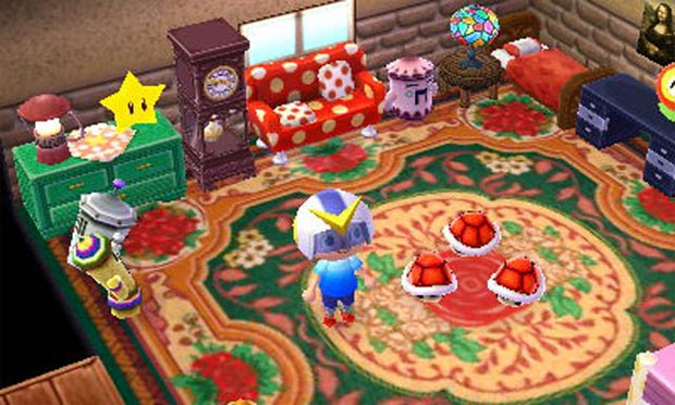 Mostre seus personagens e interior das casas em Animal Crossing (Foto: Reprodução)