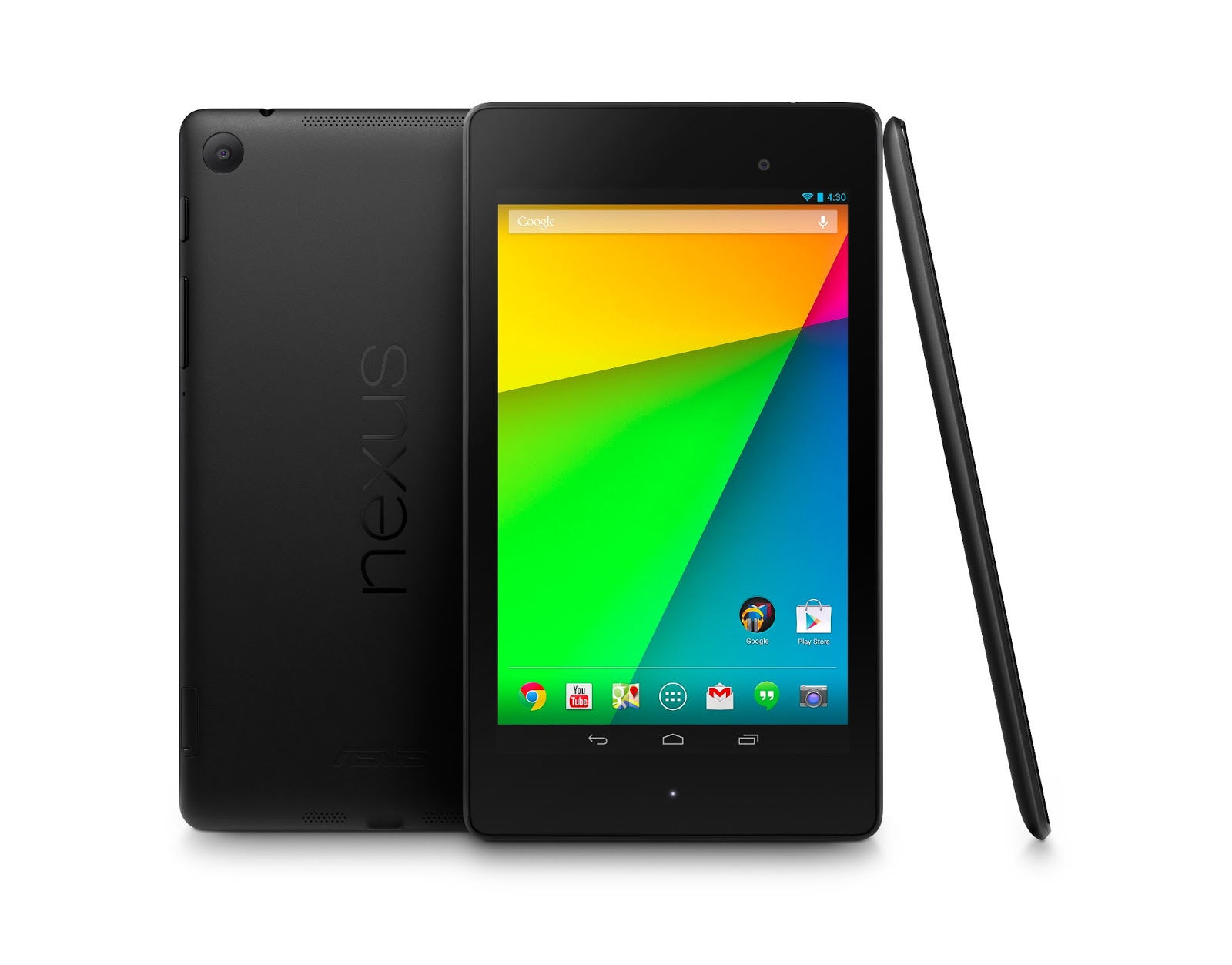Nexus 7: nova geração tem câmera e tela com resolução melhor que FullHD (Foto: Divulgação)