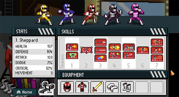 Será possível criar sua equipe em Chroma Squad (Foto: Divulgação)