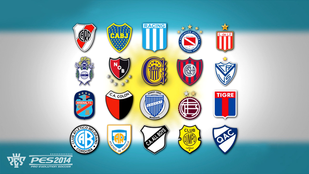 PES 2014 garante 20 times argentinos (Foto: Divulgação)