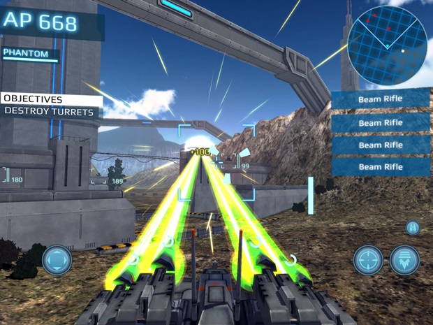 MetalWar3 é um jogo futurista com batalhas entre robôs (Foto: Divulgação)
