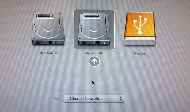booting for usb in mac